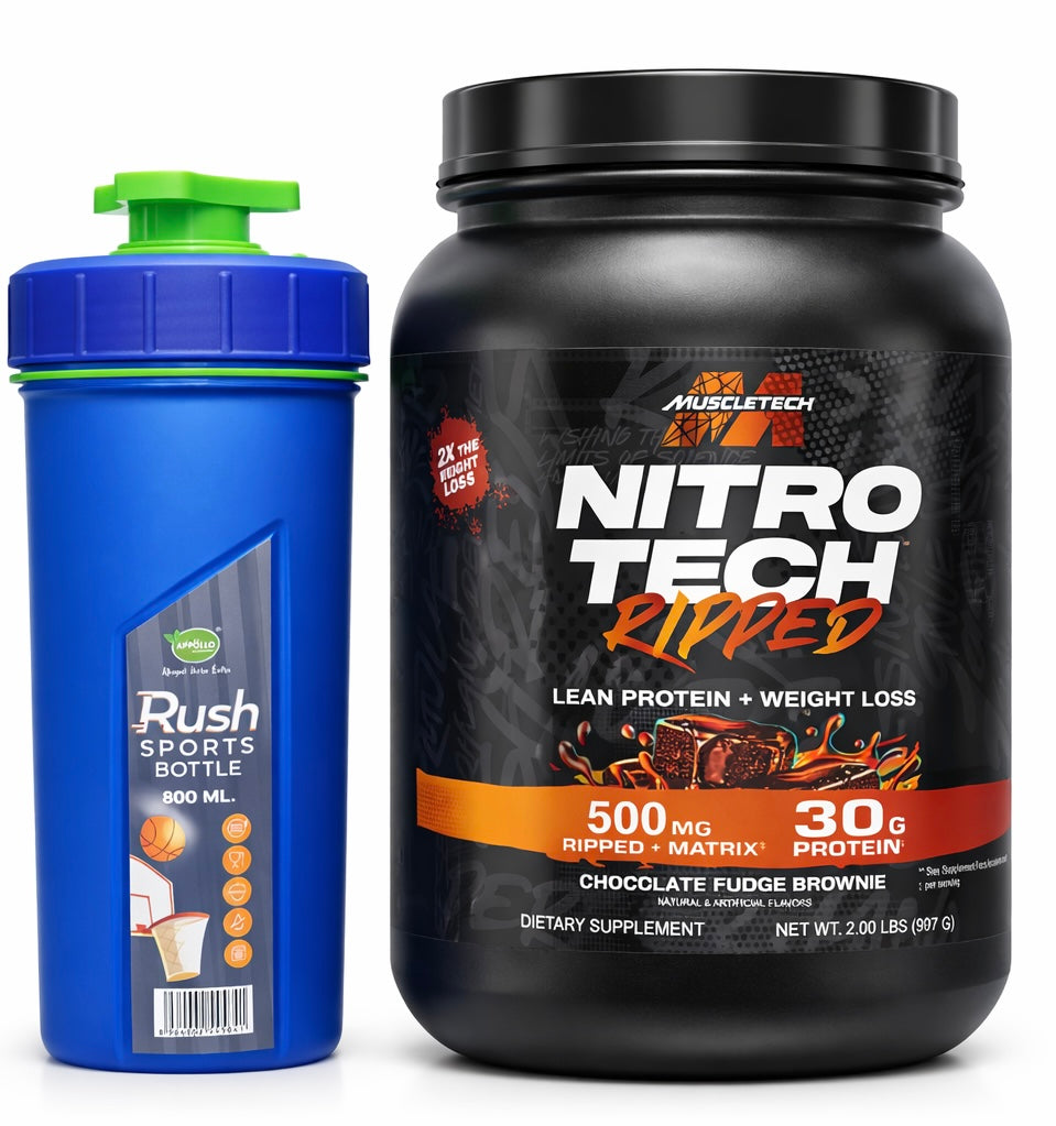 Nitro-Tech Ripped 2LBS (28 SERVINGS) NEW PACKING WITH SHAKER