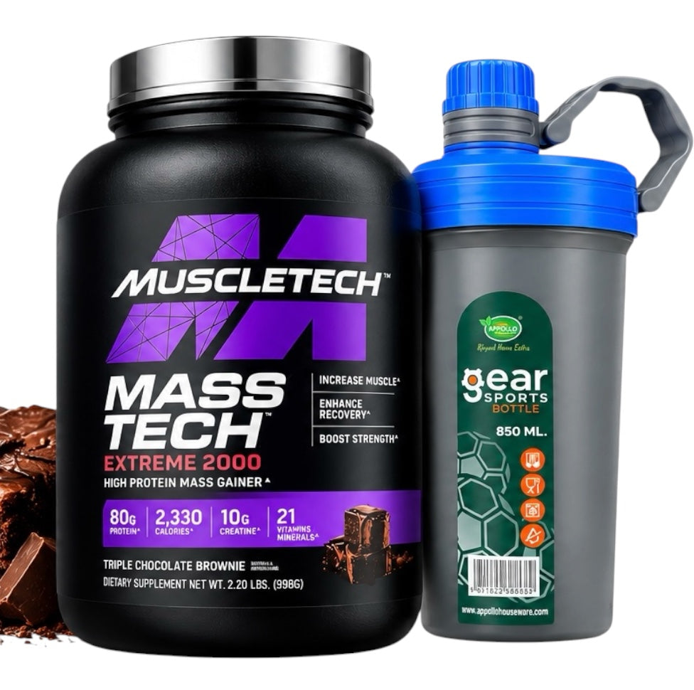 MASS-TECH EXTREME 1KG (2LBS) WITHSHAKER