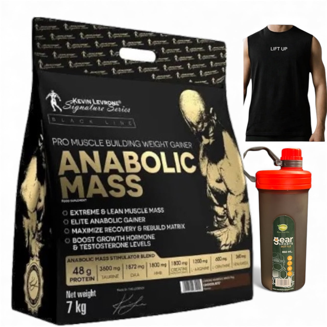 Anabolic Mass Gainer 7kg By Kevin Levrone WITH GIFTS