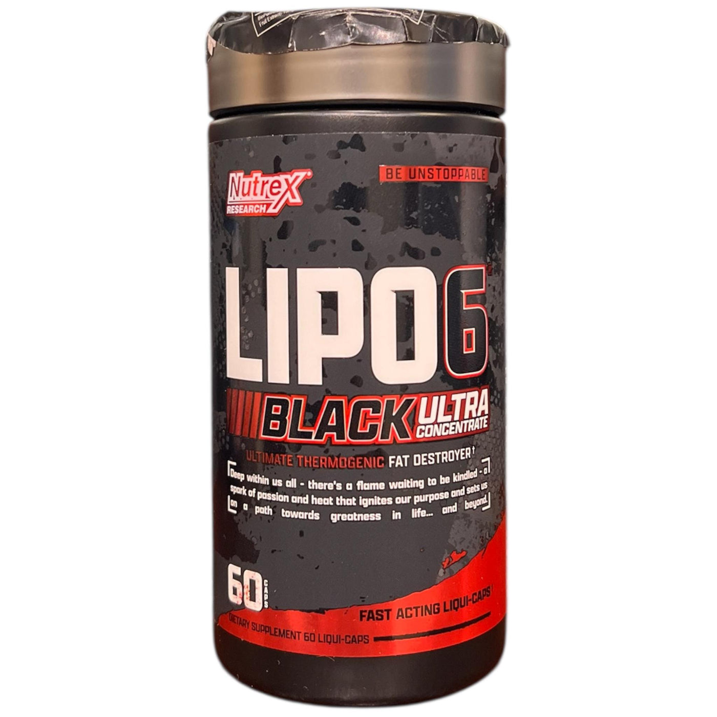 Lipo6 Black 60 Black Capsules By Nutrex Research